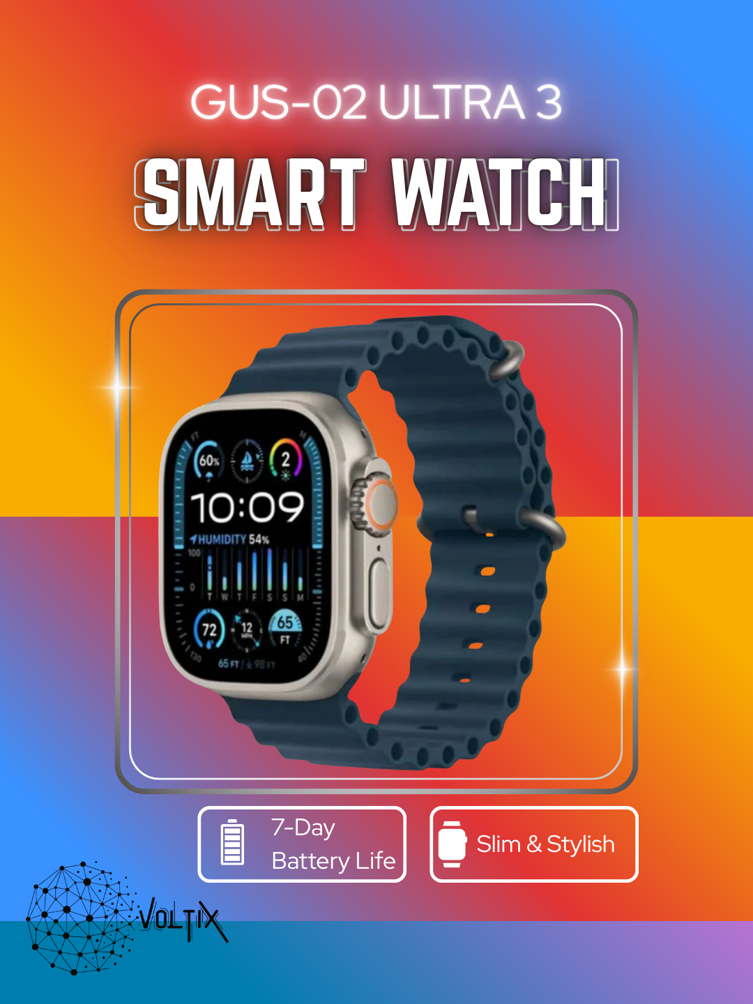 Ultra 3 Smart Watch (GUS02) Main image