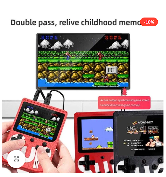 SUP Game Box 400-in-1 – Handheld & TV Compatible Secondary image