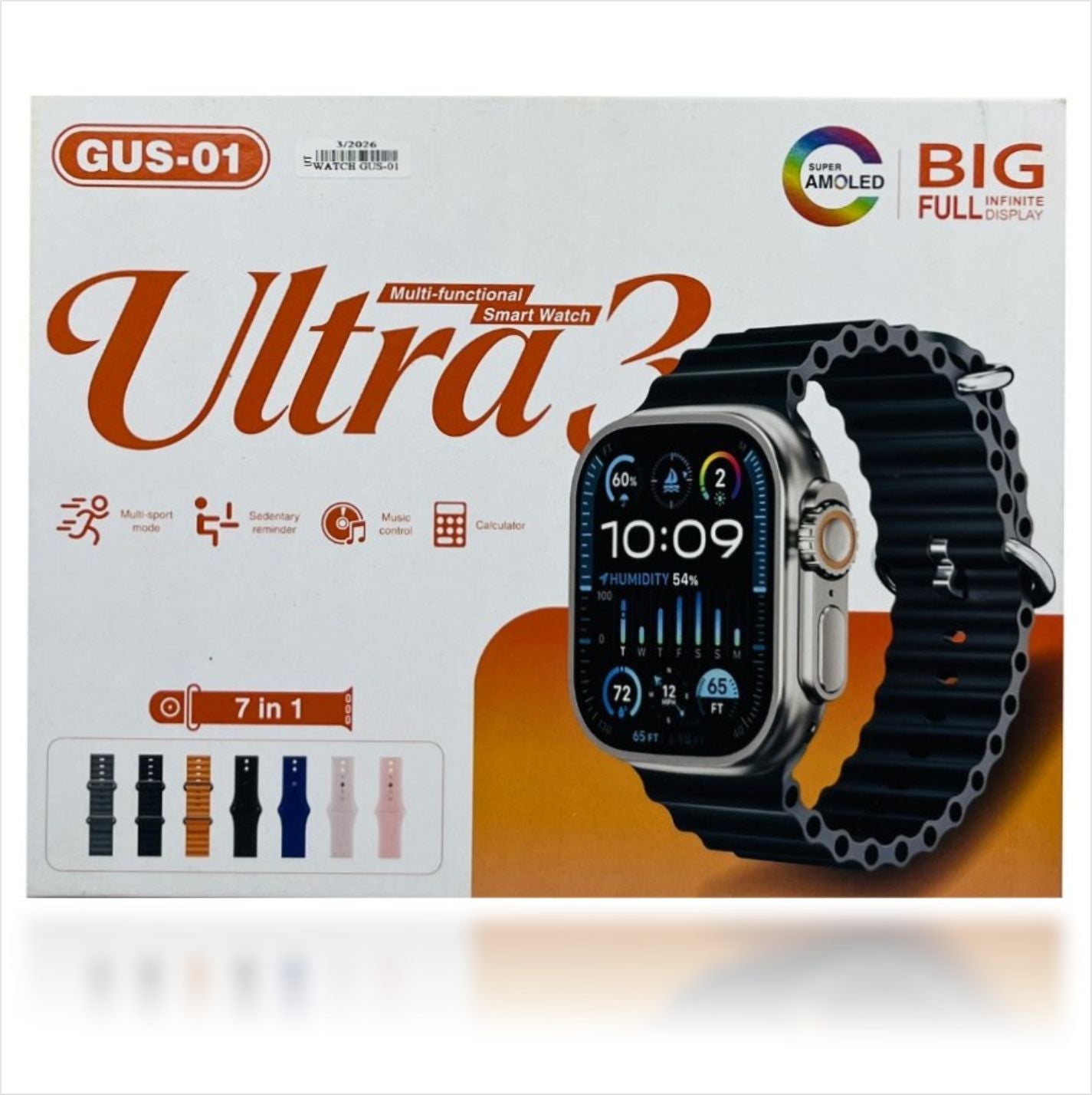Ultra 3 Smart Watch (GUS02) Secondary image