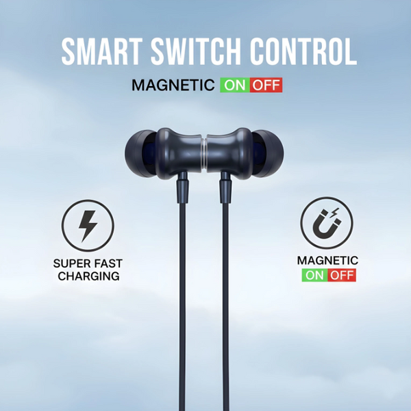 Vibration Wireless Earphones for Sports
